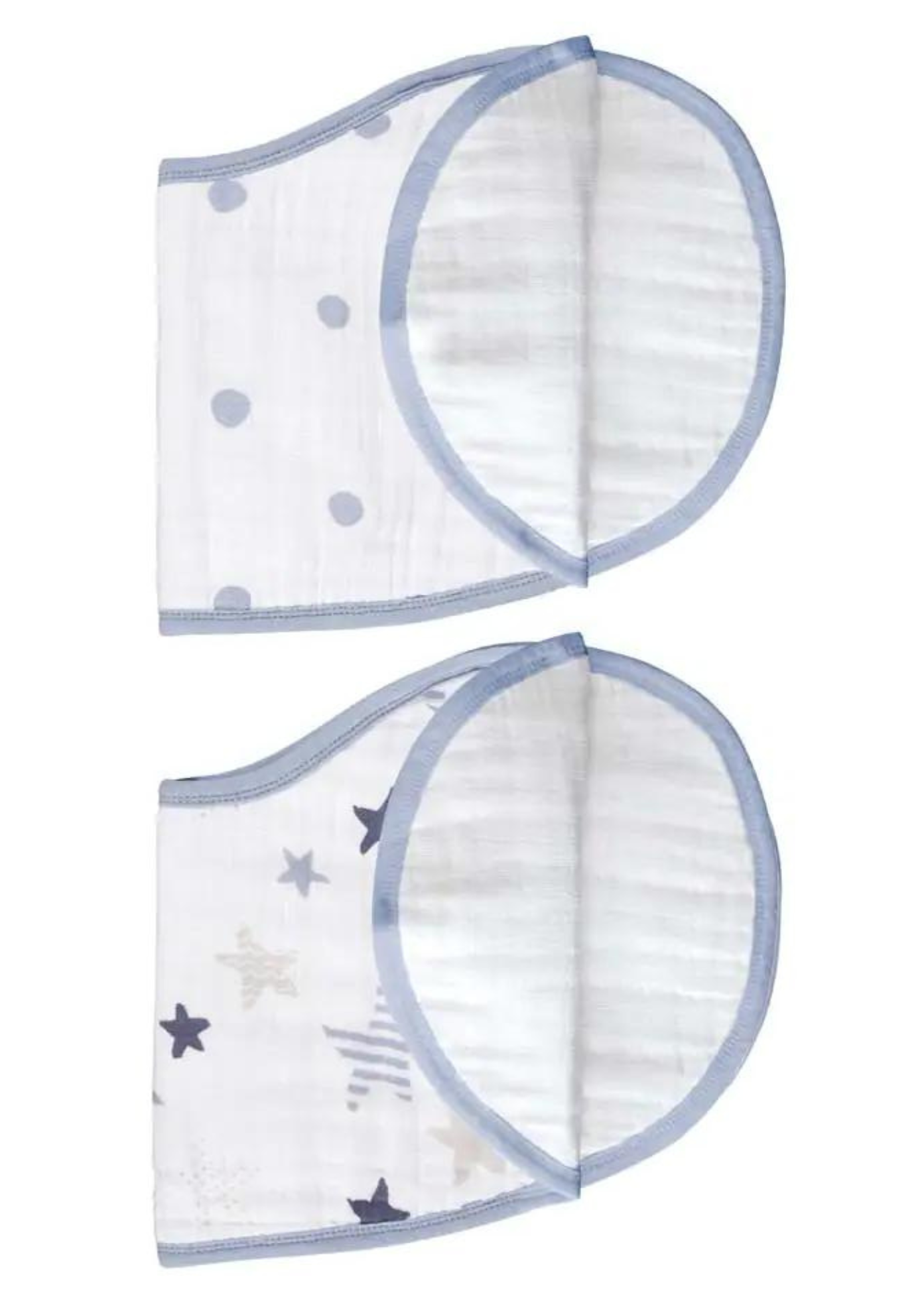 2 PACK BURPY BIBS-ROCK STAR