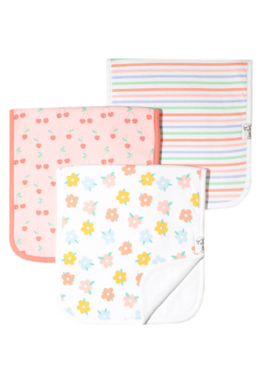 BURP CLOTH SET-CHEERY