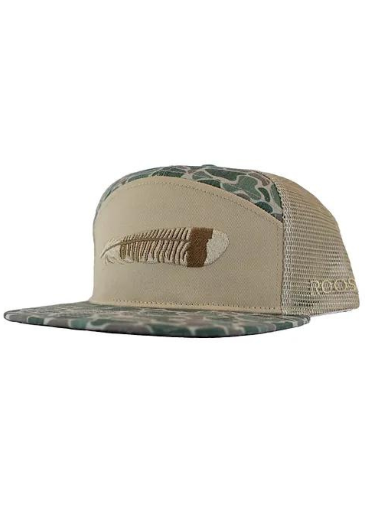 Roost Camo Turkey Feather Hat