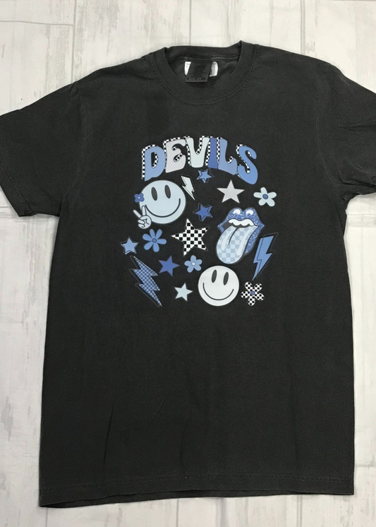 TRENDY CHECK BLUE DEVILS-PEPPER