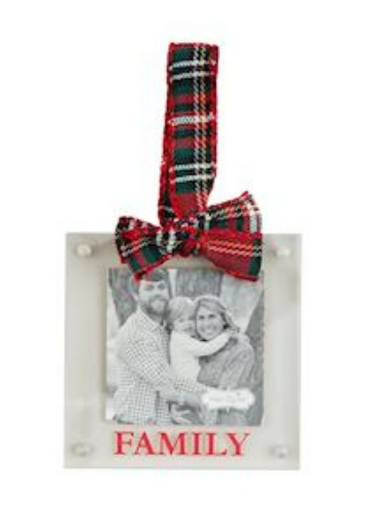 FAM ACRYLIC XMAS ORNAMENT