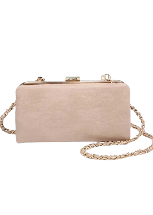 SUE WALLET CROSSBODY-GOLD