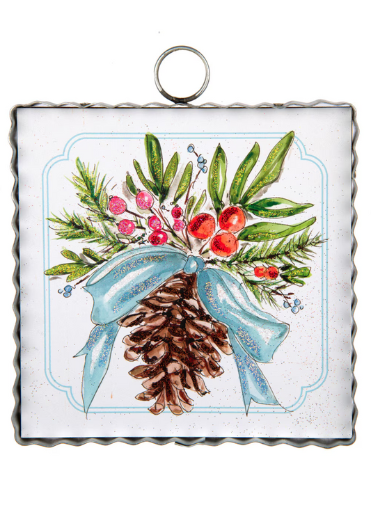 MINI PINECONE ARRANGEMENT PRINT