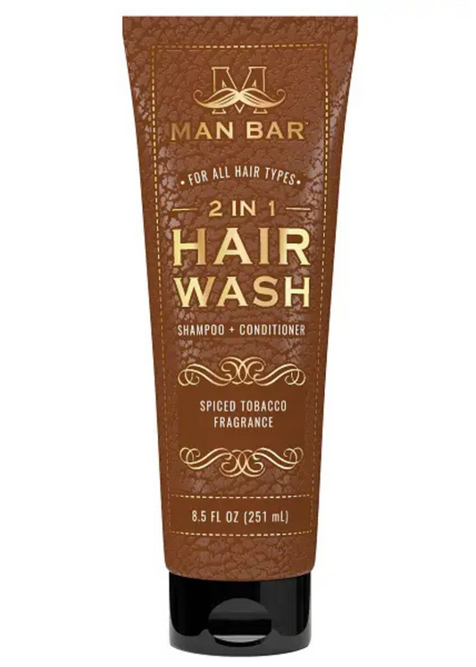 2 IN 1 HAIR WASH - SPICED TOBACCO