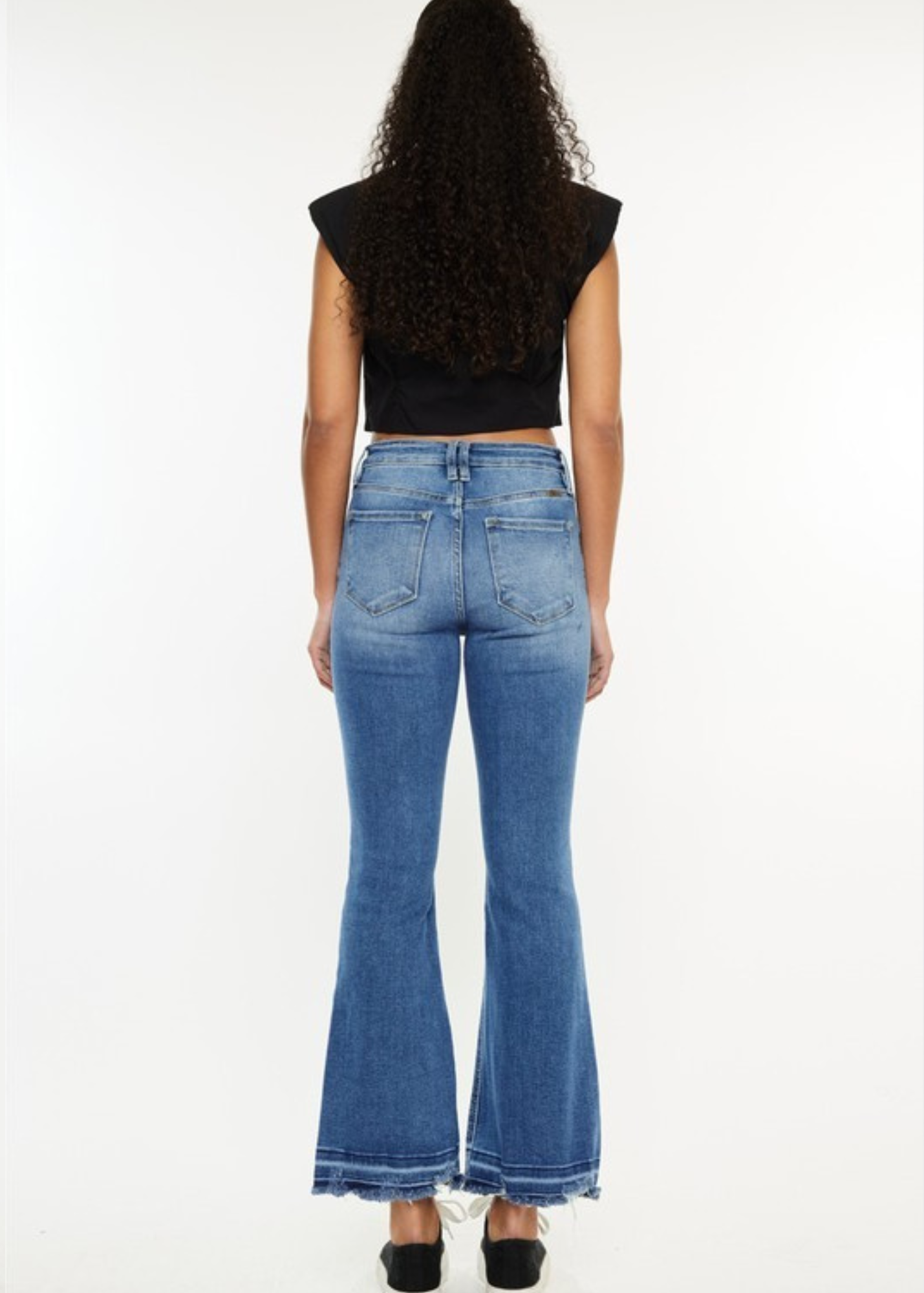 HIGH RISE CROP BOOTCUT