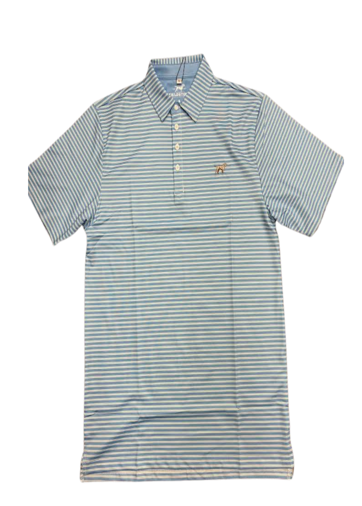 CARLISLE POLO-BLUE/GREEN