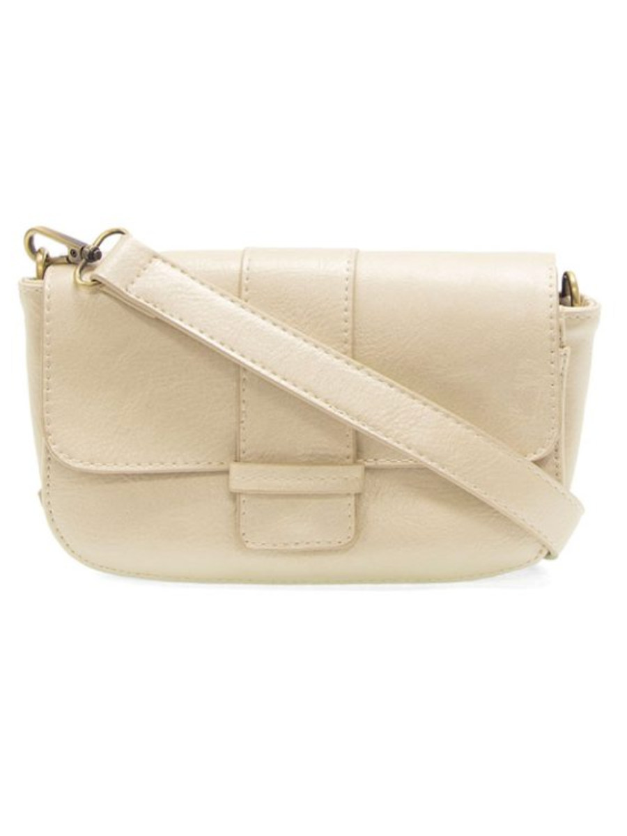 BECCA CONVERTIBLE SHOULDER BAG-METALLIC PEARL