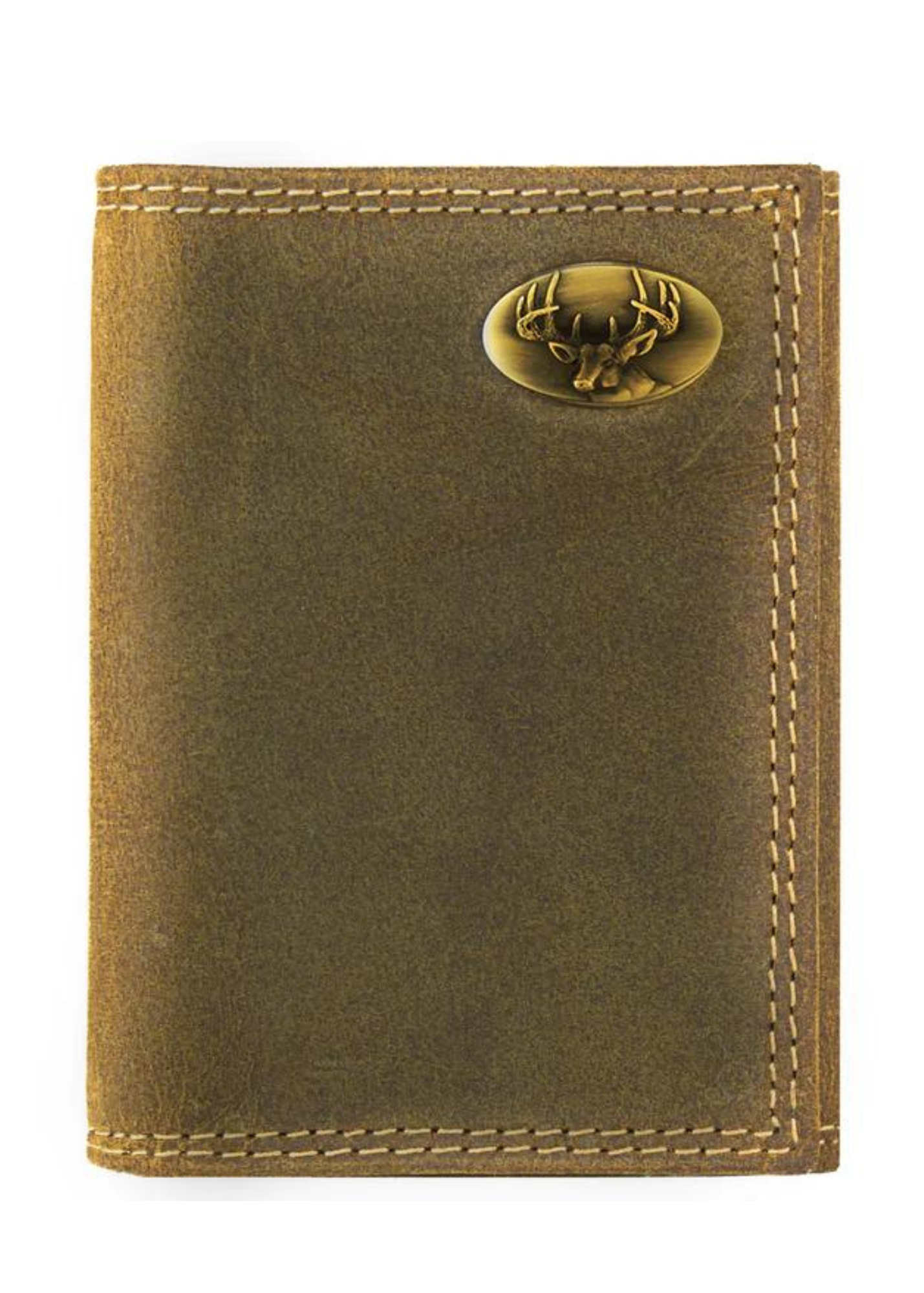 NYLON CONCHO TR-FOLD WALLET-BUCK