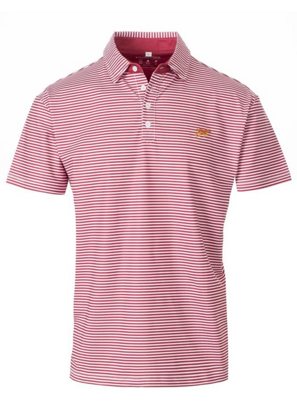 THE MARSHALL PERFORMANCE POLO-RED