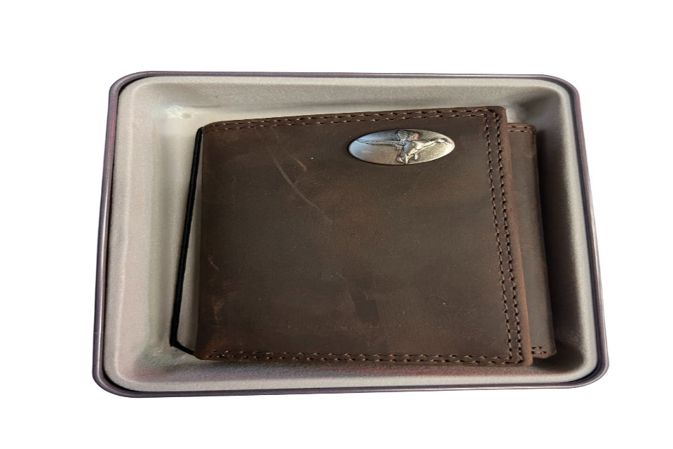 CRAZY HORSE ROPER TRIFOLD-MALLARD