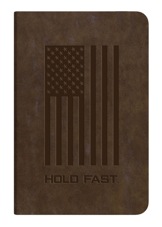 HOLD FAST FLAG JOURNAL- BROWN