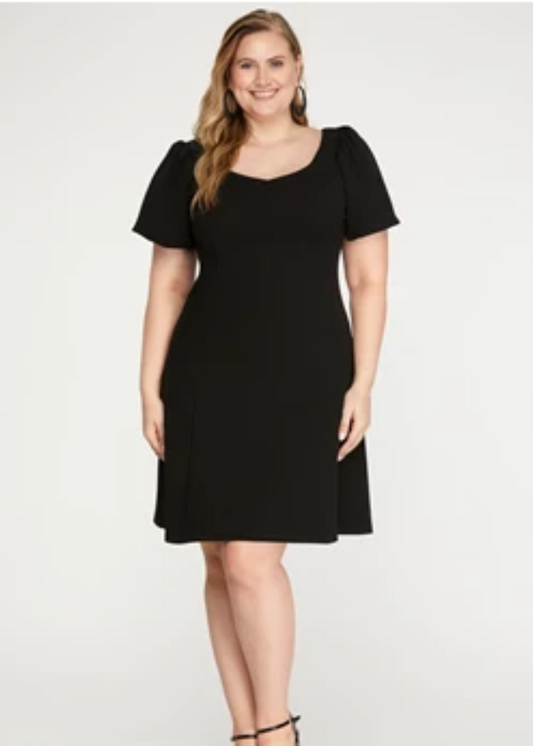 MELODY PUFF SLEEVE DRESS