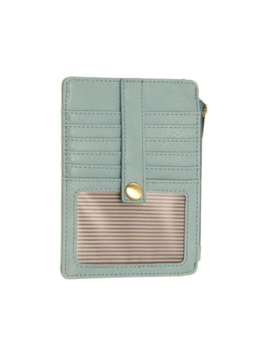 NEW PENNY MINI TRAVEL WALLET-BLUE SUGAR