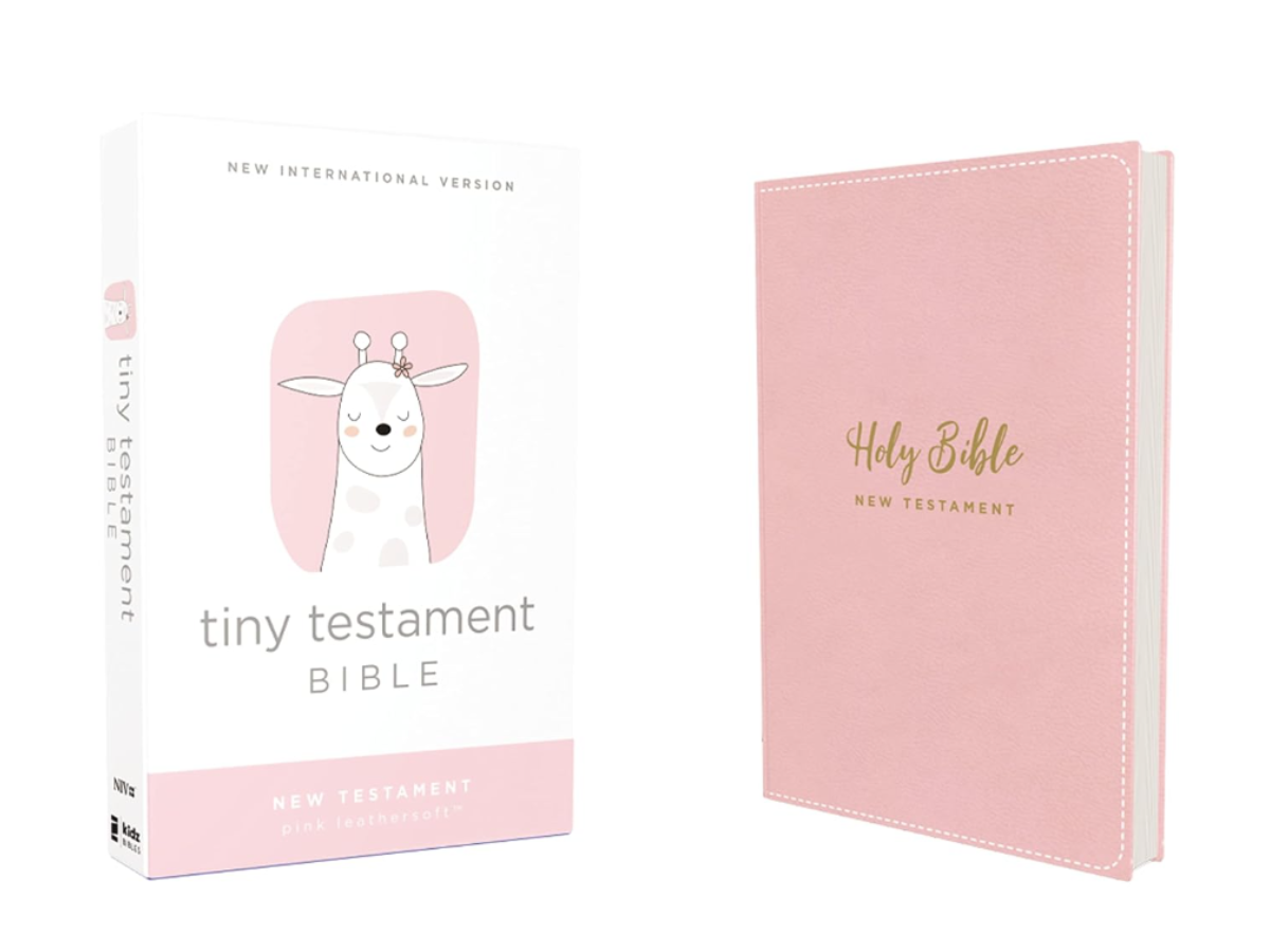 NIV TINT TESTAMENT BIBLE-PINK