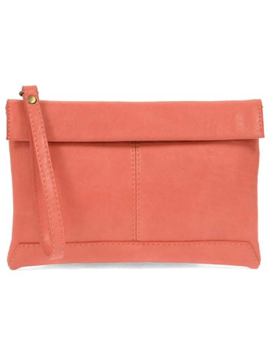 KIARA FOLDOVER CONVERTIBLE CROS-BRIGHT CORAL