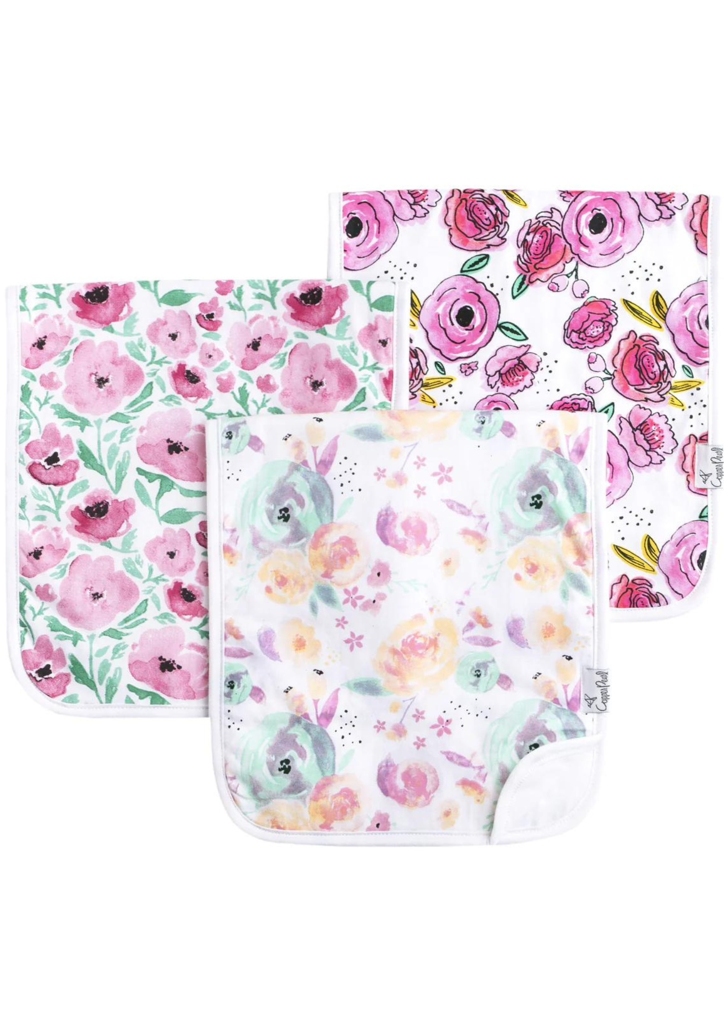 BURP CLOTH SET-BLOOM