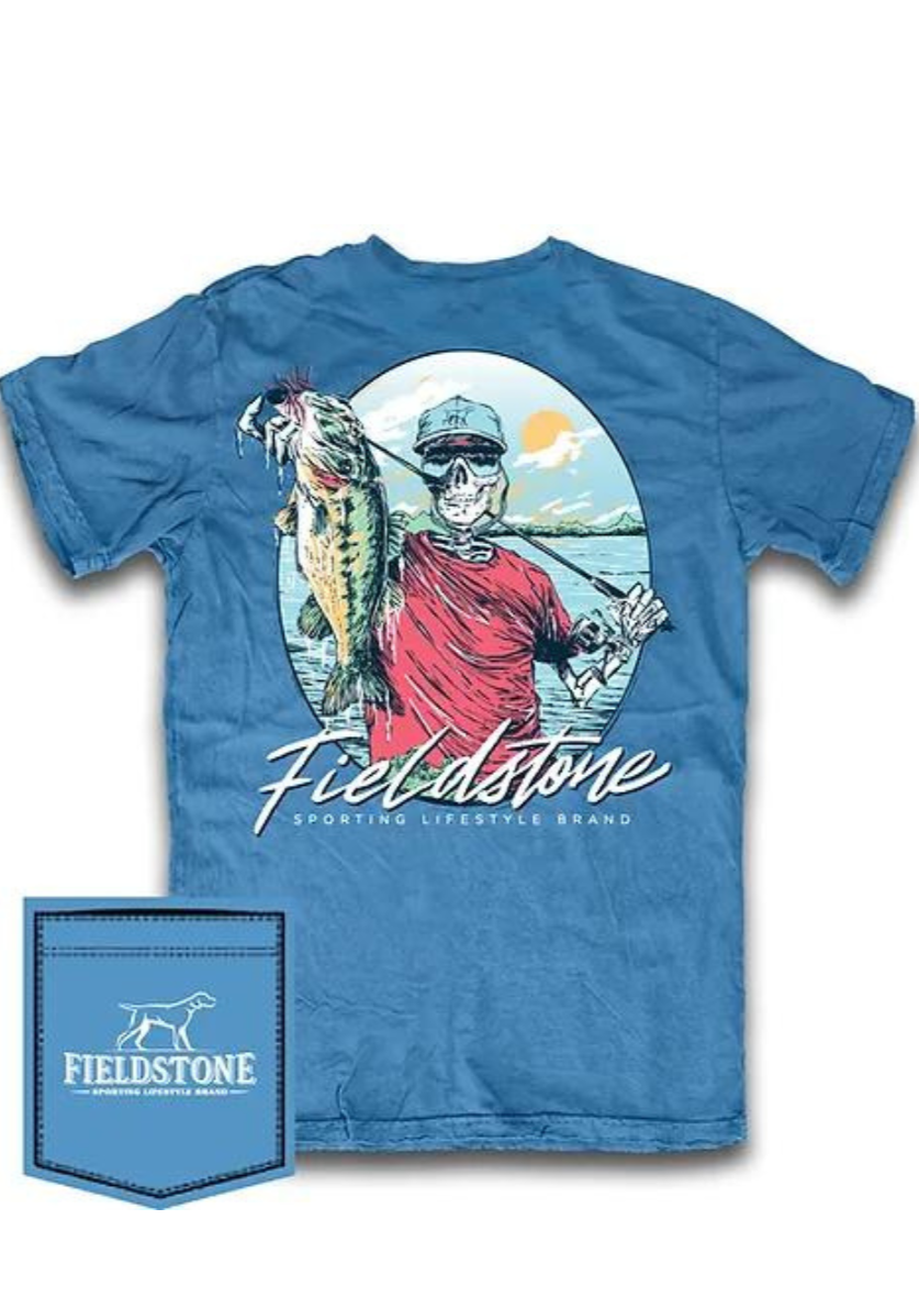 BASS FISHERMAN-FLO BLUE