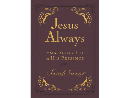 JESUS ALWAYS EMBRACING JOY-DARK BROWN : SMALL