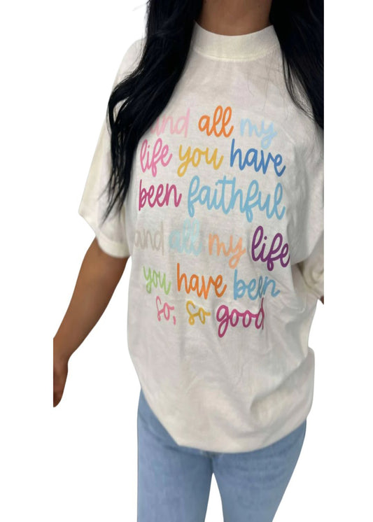 SO SO GOOD TEE-IVORY