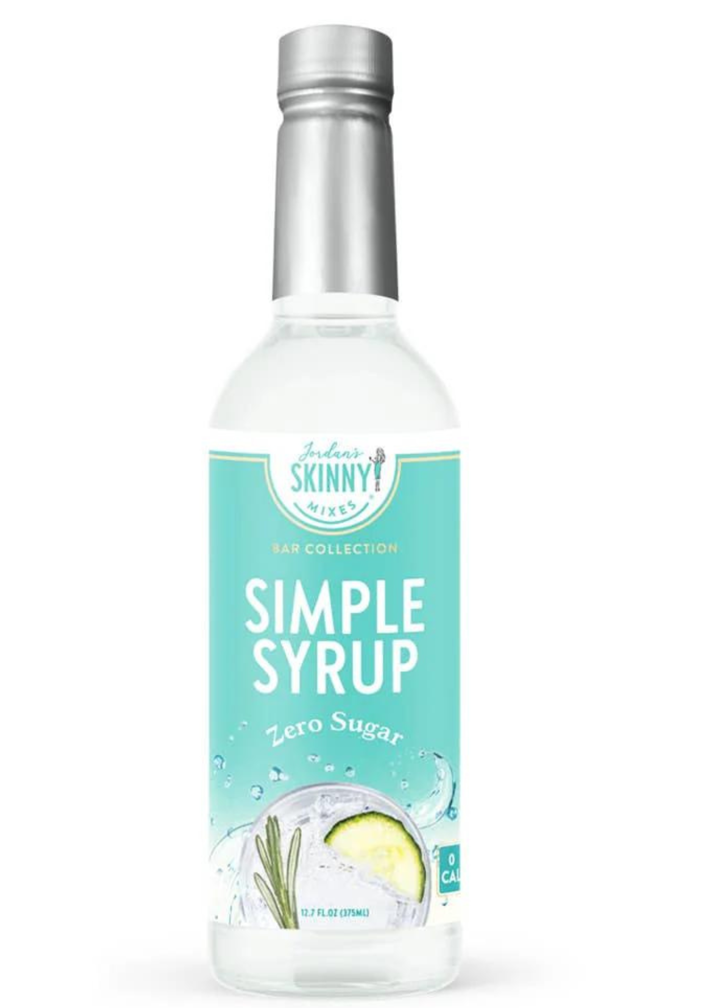 Sugar Free Simple Syrup - 375ml Mixer