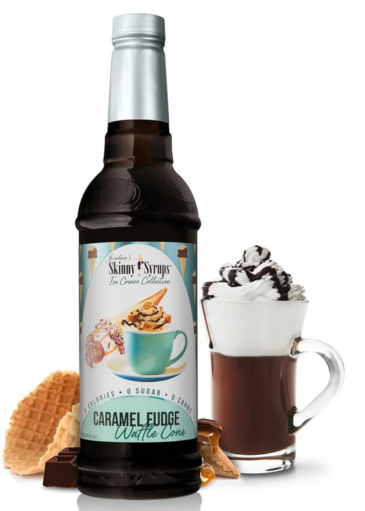 Sugar Free Caramel Fudge Waffle Cone Syrup