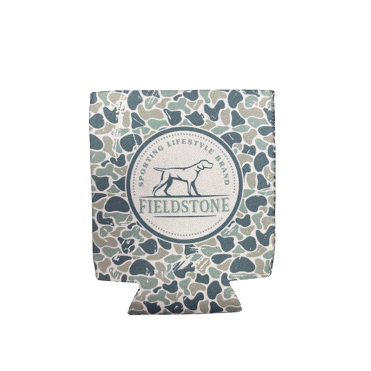 OLD SCHOOL CAMO KOOZIE - CAMO