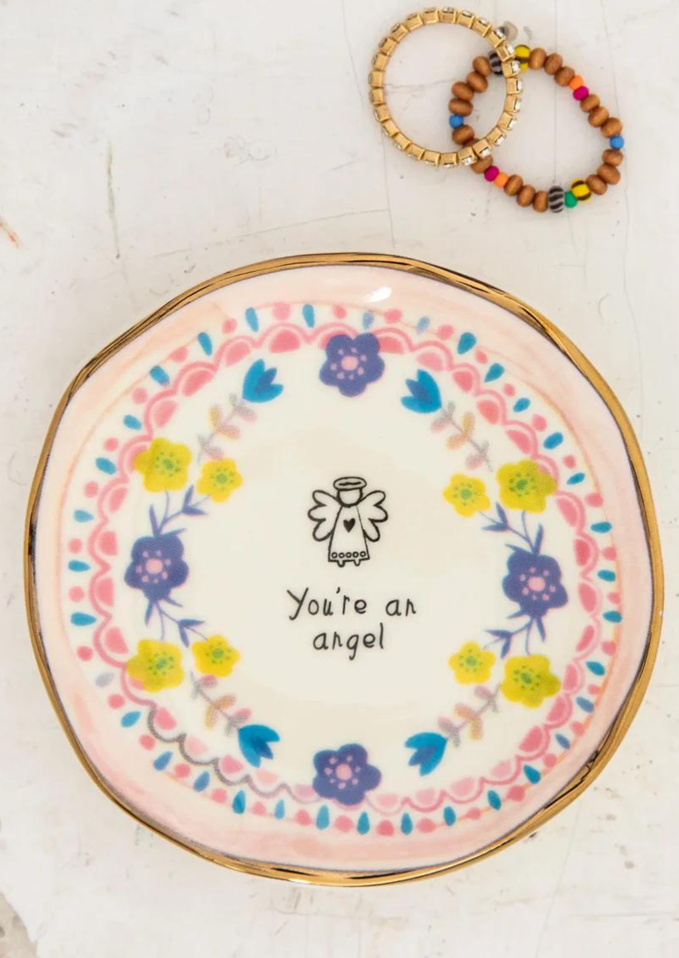 YOU'RE AN ANGLE TRINKET DISH