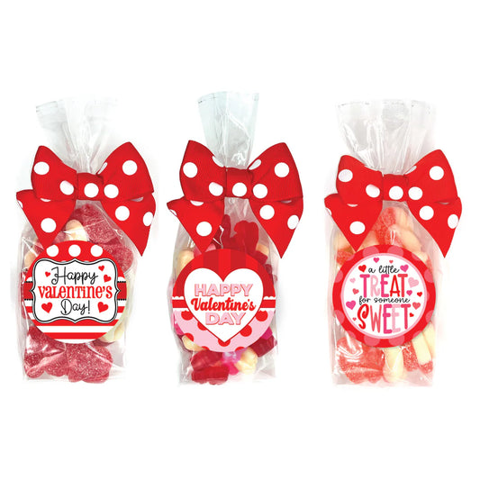 Candy Regular Treat Bag - Valentine's Day -12 pieces