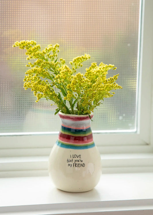 BUD VASE - I LOVE FRIEND