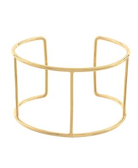 WIDE BRASS CUFF BRACELET