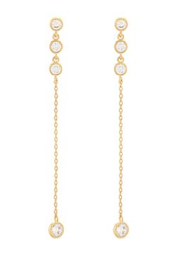 GOLD DROP EARRINGS