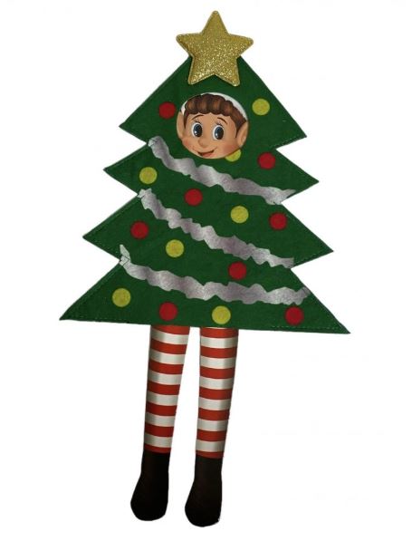 ELF CHRISTMAS TREE OUTFIT