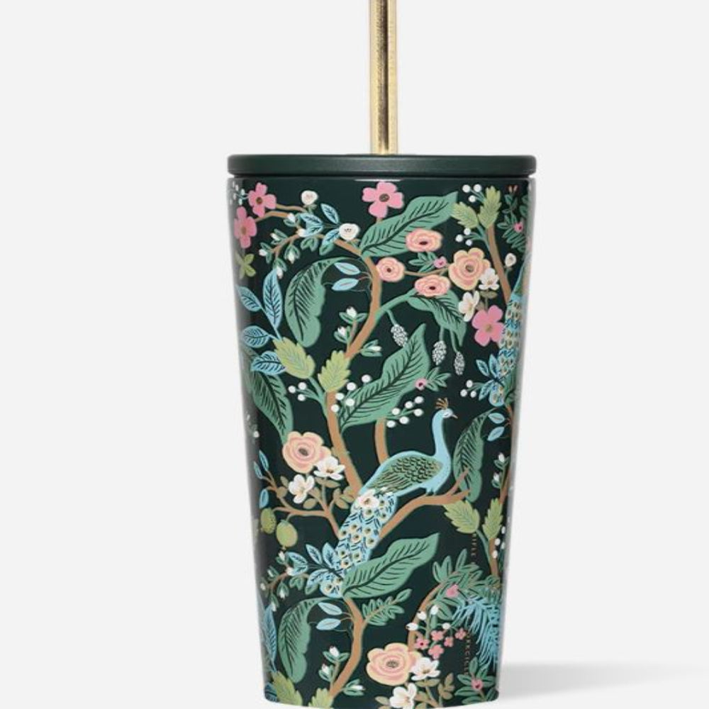 COLD CUP - 24oz PEACOCK BLUE
