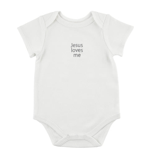 SNAP SHIRT-JESUS LOVES ME