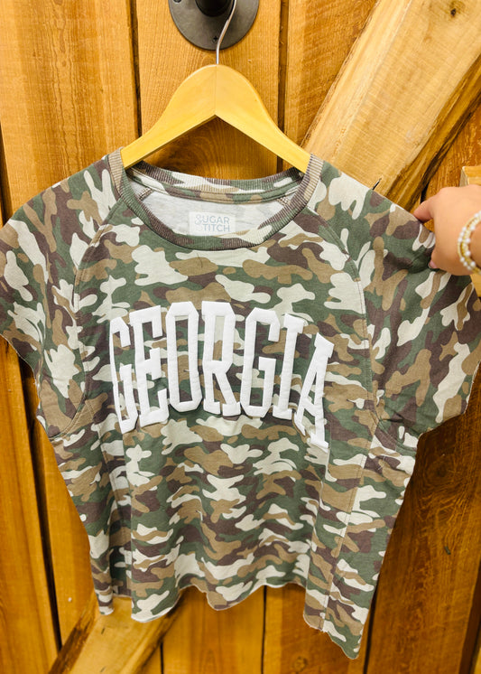 GEORGIA GRAPHIC TSHIRT - CAMO