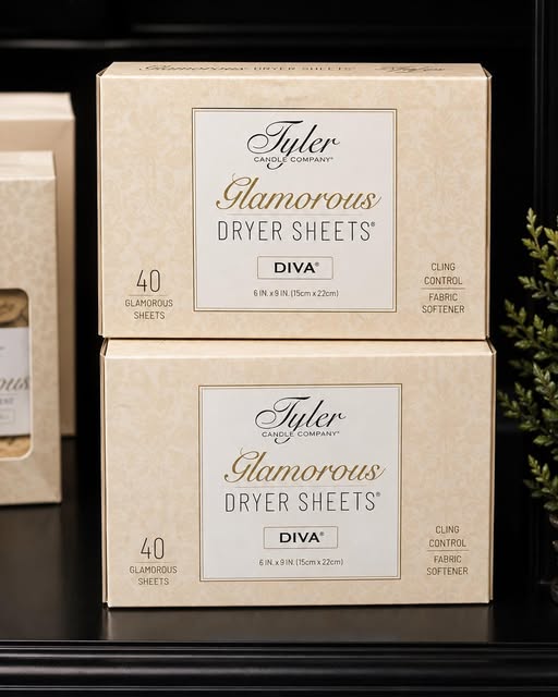 GLAMOROUS DRYER SHEETS