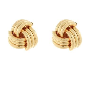 MULTI LINE WHIRL POST EARRINGS