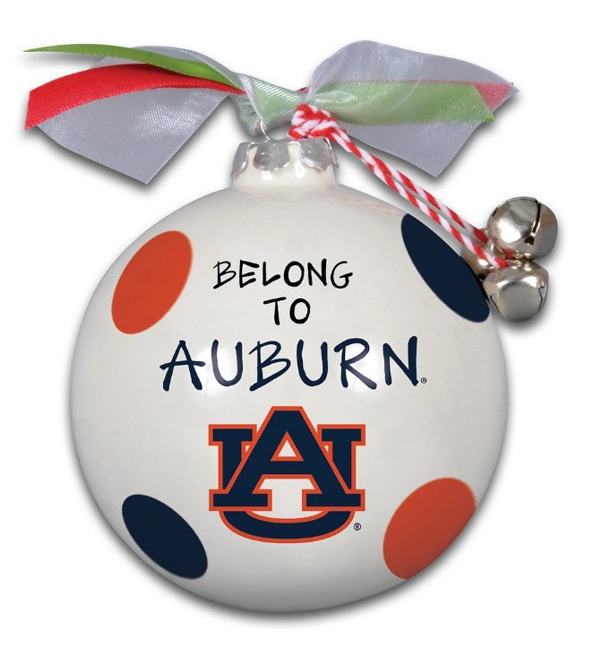 AUBURN UNIVERSITY ORNAMENT - OUR HOME AND HEARTS