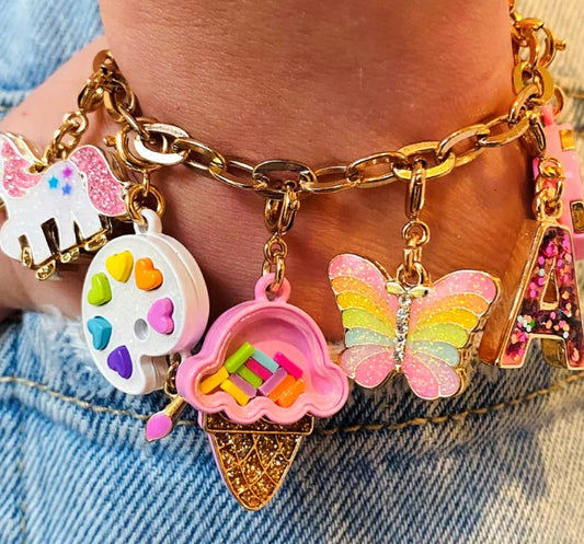 GOLD BUTTERFLY CHARM