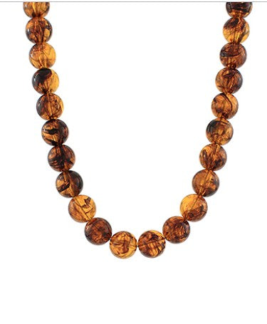 TORTOSIE BEADED CHUNKY NECKLACE