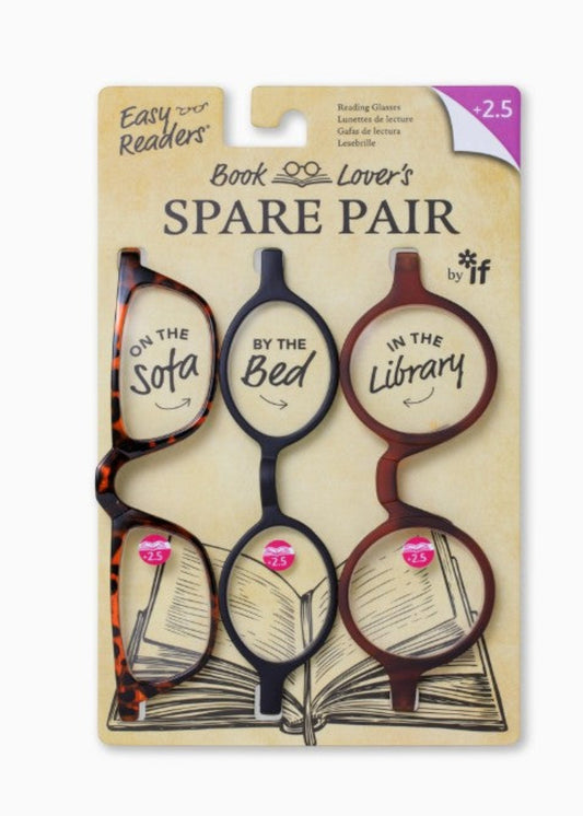 EASY READERS - BOOK LOVER'S SPARE PAIR 2.5