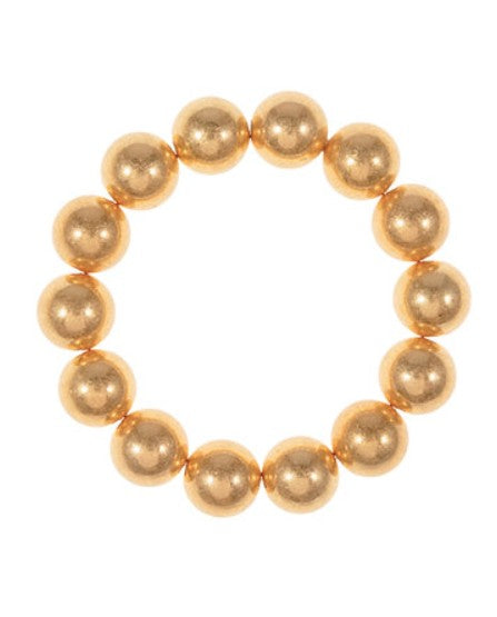 VINTAGE GOLD CCB BALL BRACELET