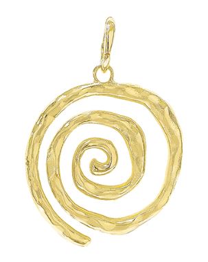 TEXTURED SWIRL PENDANT