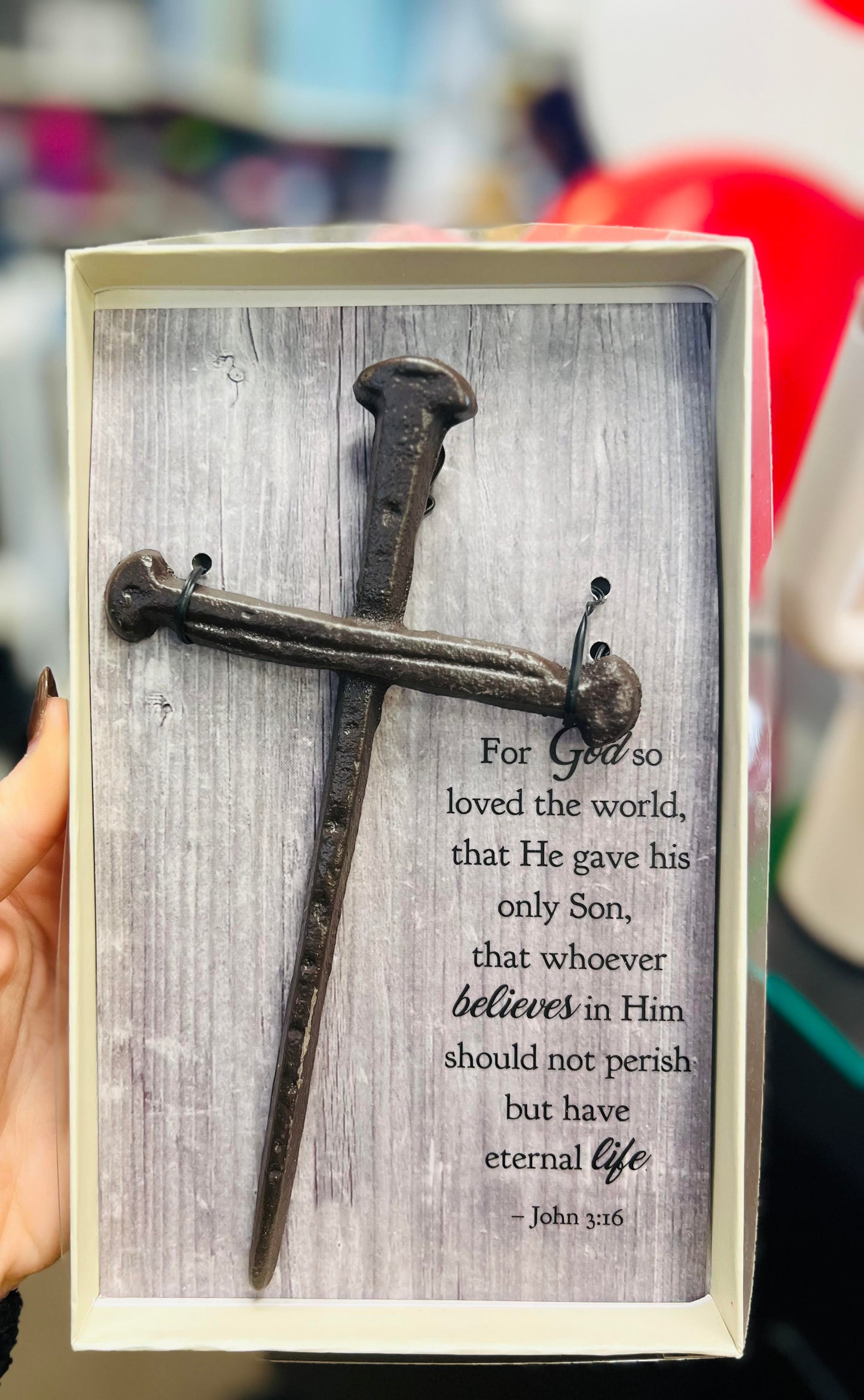 CROSS OF NAILS