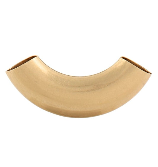 GOLD TUBE PENDANT - FOR SCARF NECKLACE