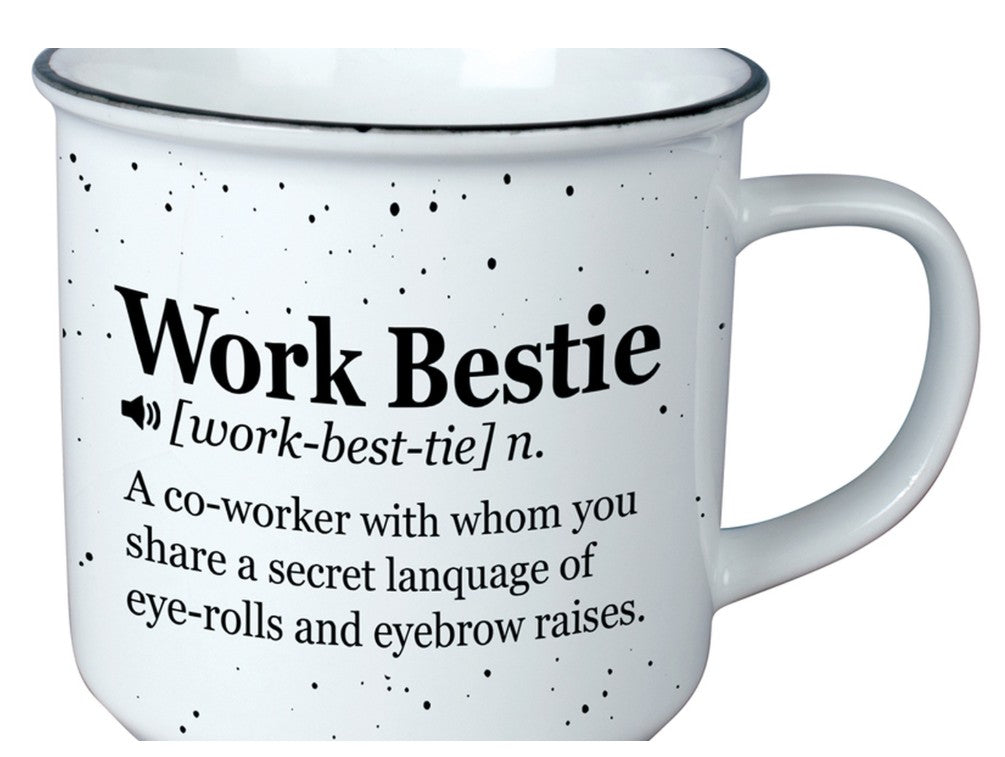 VINTAGE MUG - WORK BESTIE