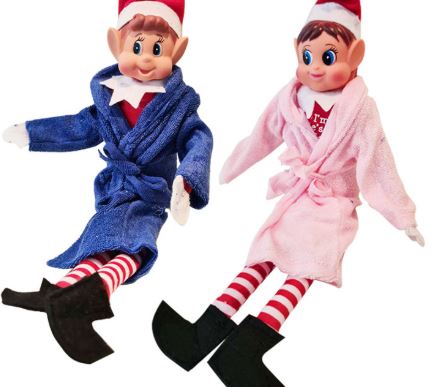 ELF BATH ROBE - BLUE