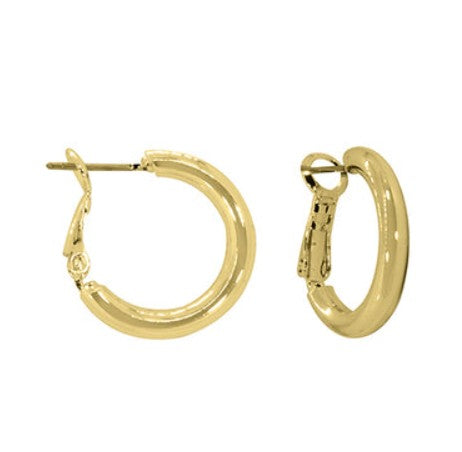 MINI CHARM SMALL HOOP EARRINGS