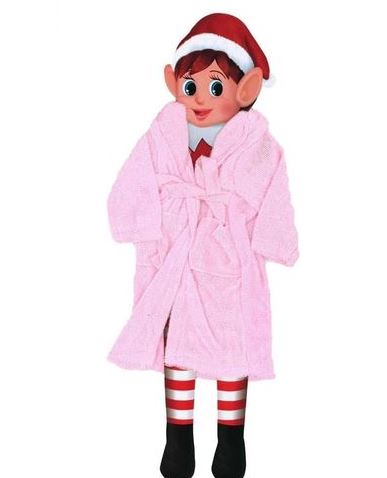 ELF BATH ROBE - PINK