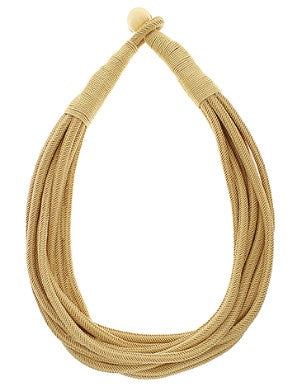 TAN ROPE NECKLACE